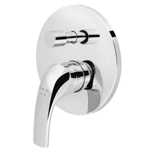 Смеситель AM.PM 5 для ванны и душа F7585000 монтируемый в стену, с переключателем