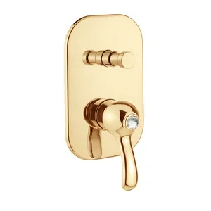 Смеситель для ванны/душа Migliore SWAROVSKI скрытого монтажа, золото ML.-1972K.DO