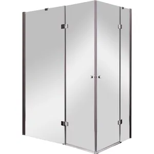 Душевой уголок CEZARES (1180-1200x980-1000x1950) AH-2-120/100-C-Cr стекло проз/хром