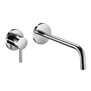 Смеситель для раковины Paffoni LIG007CR70 встраиваемый, с изливом 245 мм, хром