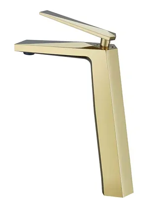 Смеситель Boheme 382 для раковины, на 1 отверстие, однозахватный, золото