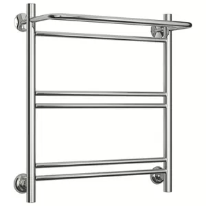 Полотенцесушитель водяной СТИЛЬЕ 600х500, нерж. сталь, нижнее подкл., 3/4",00621-6050