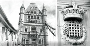 Monocolor Composicion London Calling C 22.5X15 глянцевая