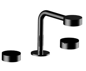 Смеситель для раковины CISAL Slim черный матовый SM00102040