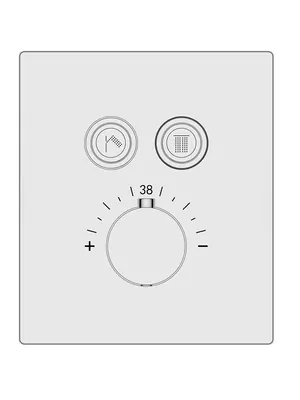 Смеситель для душа Vincea 142х158 встраиваемый,термостат.,без излива,хром VSCV-321TCH
