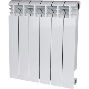 Радиатор STOUT 500 6 секций, биметаллический, боковое подключение, белый SRB-1310-050006