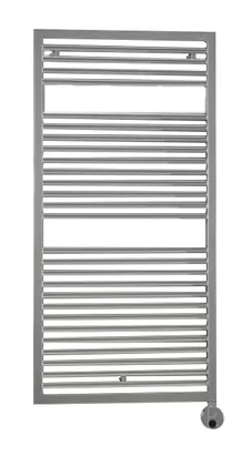 Полотенцесушитель стальной Zehnder HEC-120-060/RACY-C (1290х600) электрический, цвет: хром