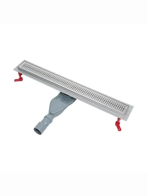 Душевой лоток IDDIS 975B8SB20DZ 800мм, с сифоном, комбинир. затвор, перфовир. решетка, хром