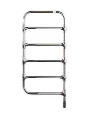 Полотенцесушитель латунный Zehnder NOBE-100-050/DD (1104х500)правый,электрический, цвет: хром,