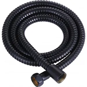 Шланг душевой CEZARES CZR-FMM-200-NOP металлизированный, черный матовый, 200см