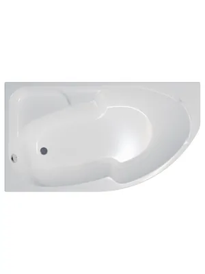 Ванна акриловая Triton (1700х950) левая, без каркаса, со сливом-переливом V73+CK60PF