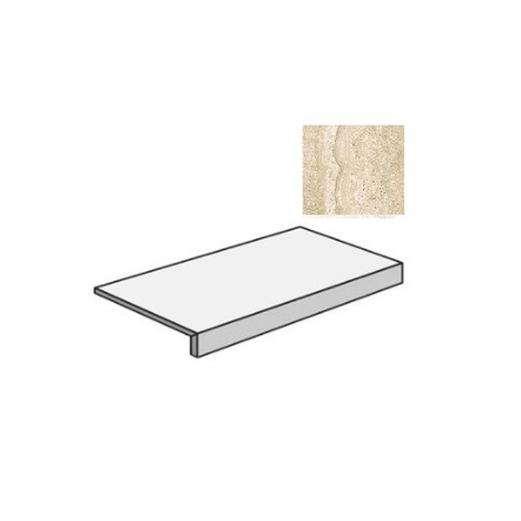 Sant Agostino Via Appia CSAGAVCB12 Gradone Vein Cut Beige 33x120 матовая