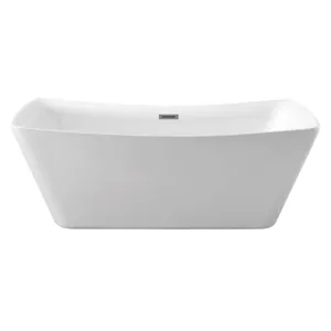 Ванна акриловая Акватек 170х78 отдельностоящая, ножки, слив