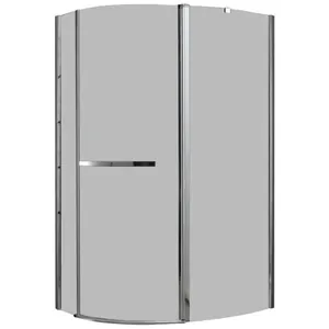 Душевой уголок CEZARES (1165-1185x851-871x1950) W-RH-1-120/90-C-Cr-R стекло прозр/хром