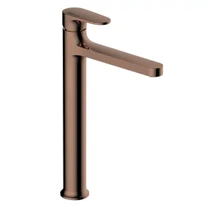 Смеситель WasserKRAFT 7703H для умывальника, 254 мм, однозахватный, розовое золото