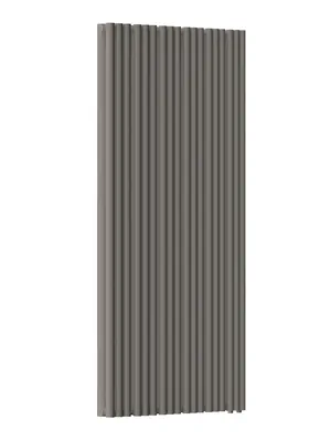 Радиатор стальной Empatiko V LR2 двухтруб 712х2036х122 18 сек НЗ.подкл, 7364Вт, Enigmatic Grey