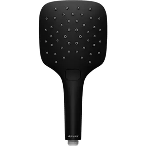 Душевая лейка RAVAK AIR 958.20 с 3 функциями, диаметр 120мм, цвет черный X07P569