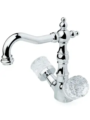 Смеситель Boheme 272-CRST для раковины, на 1 отверстие, двухзахватный, хром