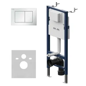 Инсталляция AM.PM для подвесного унитаза с механич. клавишей S белый I012709.0201