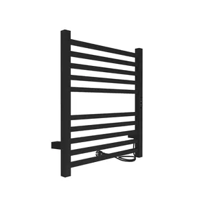 Полотенцесушитель Indigo б/п 600х500 (таймер,скр.монт.унив.подк) черный муар LСLATCE60-50BRRt
