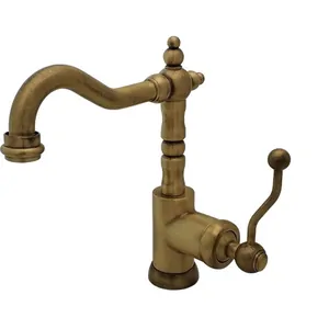 Смеситель для раковины Paini однозахватный, донный клапан, сост.бронза 88F3250