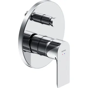 Смеситель Damixa для ванны/душа, однозахватный, встраиваемый в стену, хром 477100000