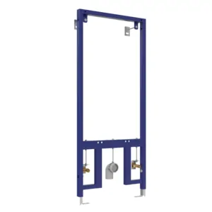 Рама для установки биде BERGES с выходами на гор. и хол. воду, 500х1123-1363мм арт.049213