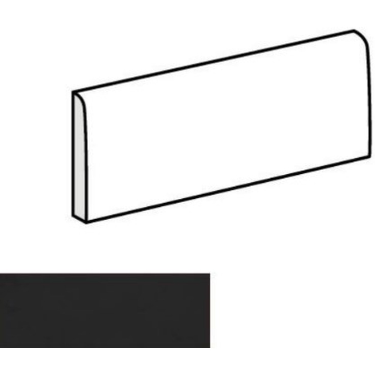 Equipe Village 25698 Bullnose Black 6,5x20 глянцевая