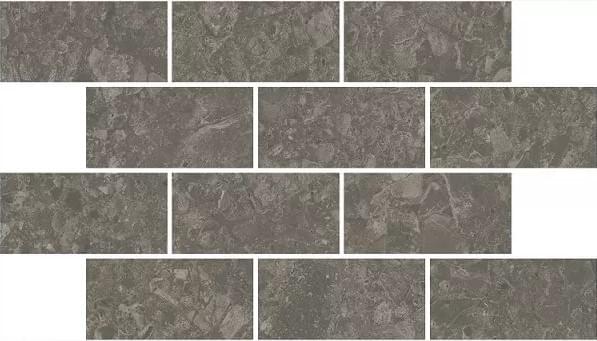 декор Чеппо Ди Гре Декор Мозаичный Коричневый Матовый Обрезной 20x34.6