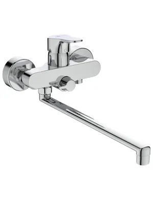 Смеситель для ванны/душа Ideal Standard BD595AA настенный, однозахватный, хром