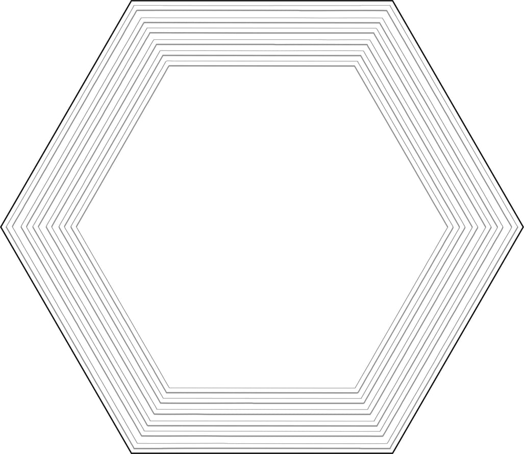 Cielo E Terra Violette Geometry 19,2X22,1 5903238036726 матовая