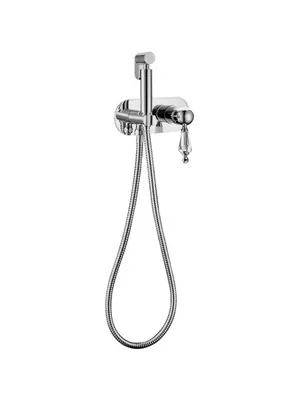 Смеситель Boheme 426-SW встраиваемый, с гигиеническим душем, однозахватный, хром