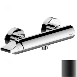 Смеситель для душа Bossini Z005143073 настенный, однозахватный, черный мат
