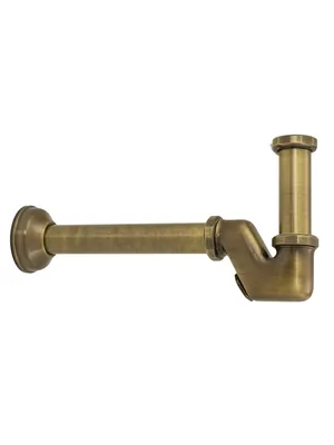Сифон для раковины и биде Migliore RICAMBI 1"1/4, бронза ML.RIC-10.100.BR