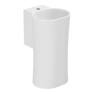 Умывальник Azzurra (345х370х620) подвесной, отв. под смеситель, белый LALS035370NM