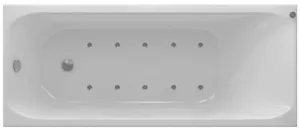 Ванна акриловая Акватек 140х70 аэромассаж, пневмоуправление, панель