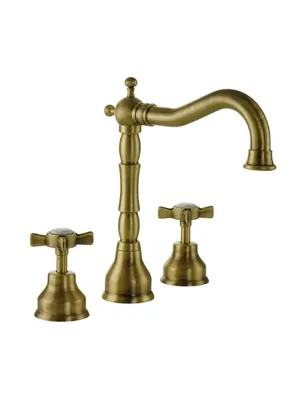 Смеситель для раковины Migliore на 3 отверстия, бронза ML.PRN-812.BR