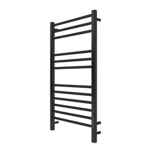 Полотенцесушитель TERMINUS Сицилия П12 (ШВ:530x1000) электр, sensor quick touch,Ral 9005 черный матовый