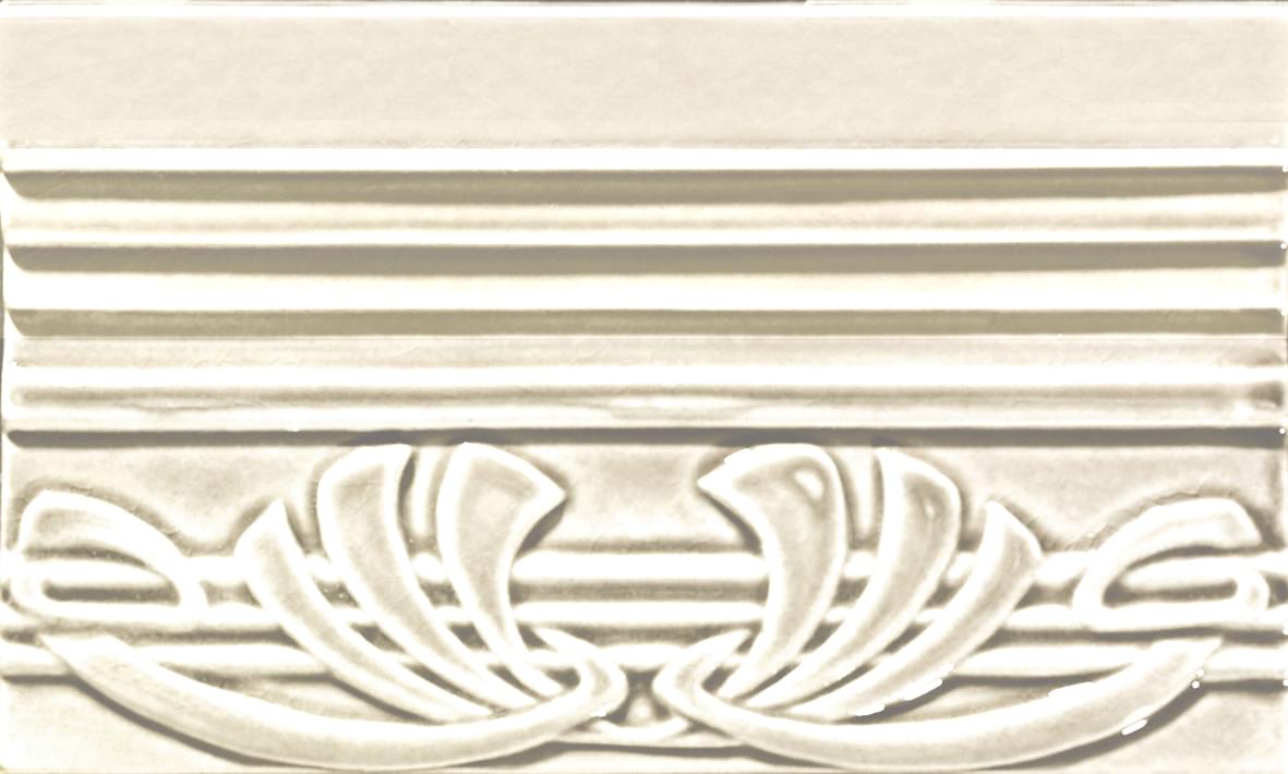 бордюр Epoque Terminale Deco Ivory Craquele 12x20