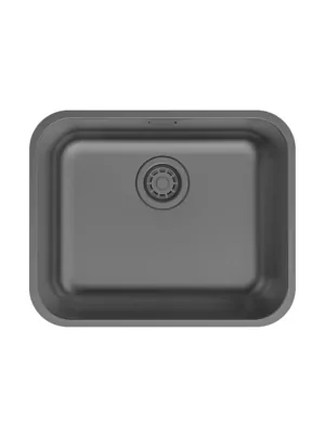 Мойка IDDIS Mate (533х433х200) без отверстия под смеситель, нерж. сталь, графит MAT53GMi77