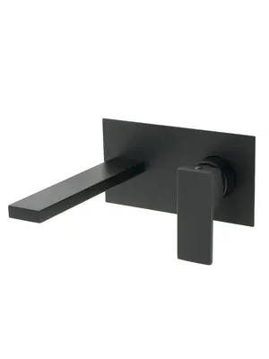 Смеситель для раковины Migliore Black 30436 встраиваемый, однозахватный, д/к, черный матовый