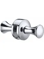 Крючок для душевых уголков WasserKRAFT 93х40х40 круглый, металл, хром K-223