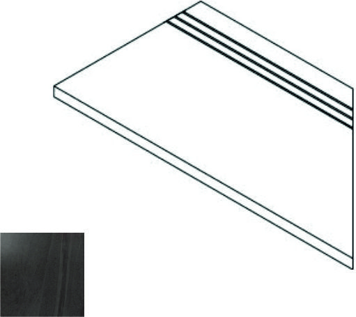 Contempora X2 Carbon Bordo Grip Sx 60X30 матовая