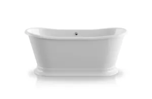 Ванна отдельностоящая Knief Princess I (1700x700x700) акриловая с пьедесталом, белая 0100-081-02