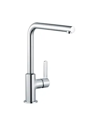 Смеситель KLUDI для кухни, керамический картридж, 
аэратор (хром) 408030575