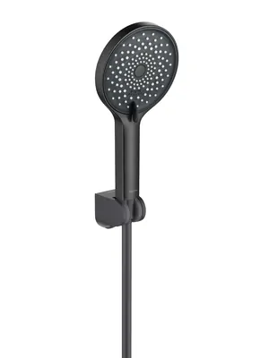 Душевой гарнитур Aquatek 3jet AQ2035MB лейка+держатель для душа, шланг ПВХ 1,5м, черный мат