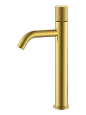 Смеситель Boheme 122-MG.2 для раковины, на 1 отверстие, однозахватный, ручка touch, золото мат