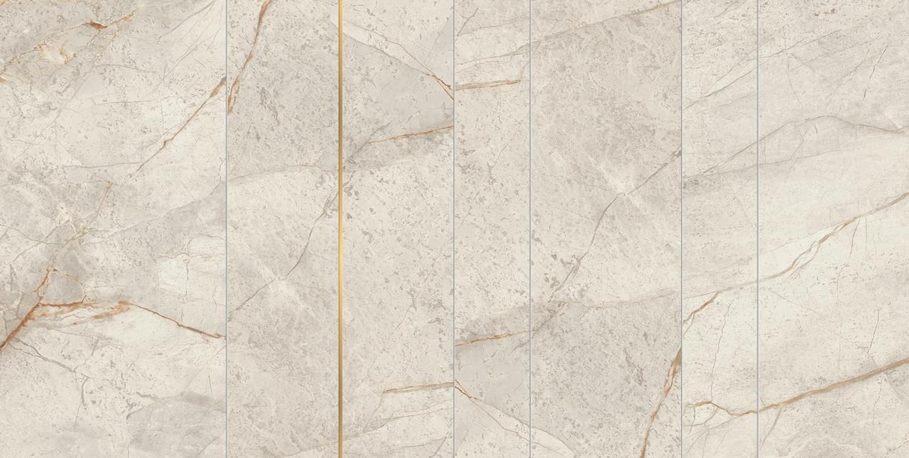мозаика Marvel Diva White Everest Mosaico Grid Velvet 59.5x118.2