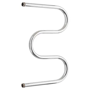 Полотенцесушитель водяной СТИЛЬЕ М-обр. 600х400,нерж.сталь,боковое подкл., резьба-сгон 1",00004-6040