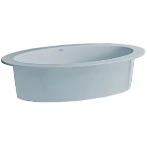 Раковина Cielo OVALE (700х500х180) без отв. под смеситель цвет Polvere CALAO PL